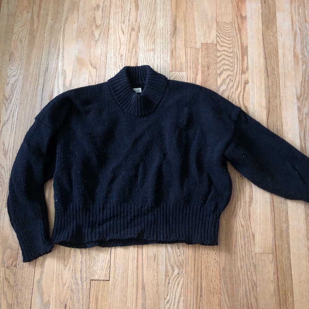 Babaa Jumper no15, Black Wool
